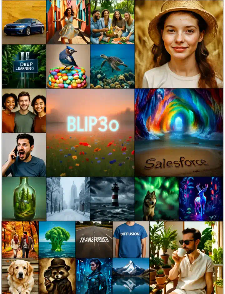 自回归+扩散！Salesforce开源统一多模态模型BLIP3-o，图像理解与生成全拿下  第5张
