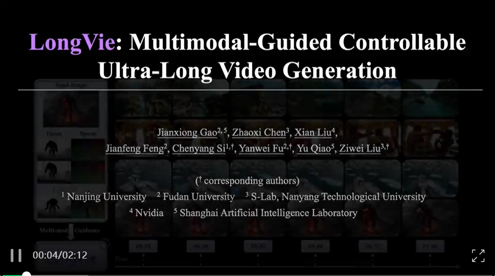 Sora没做到的，LongVie框架给解决了，超长视频生成SOTA  第2张