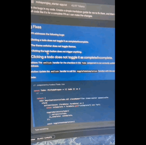 Gemini修bug神了！录网页视频把代码库甩给它就行，网友坐不住了：想要访问权限  第7张