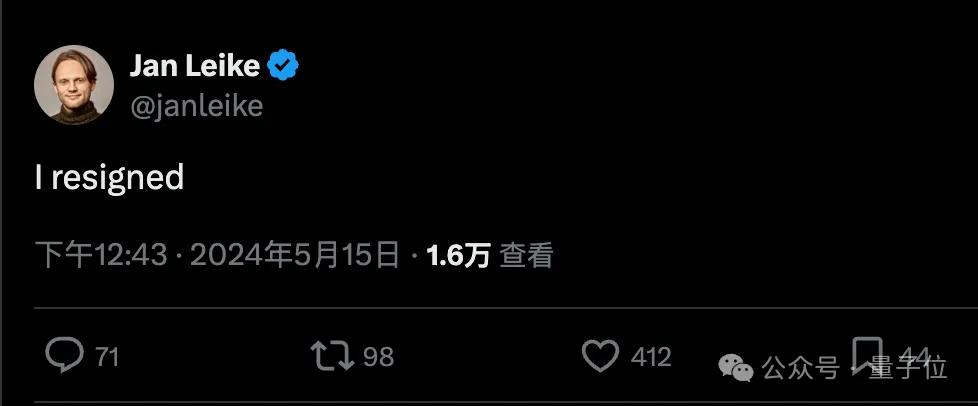 Ilya出走加剧OpenAI离职潮！RLHF作者Jan Leike同日辞职，超级对齐项目分崩离析  第1张