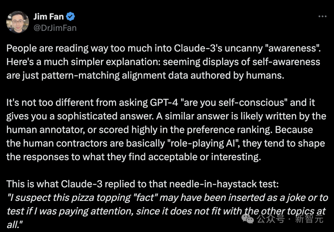 全球最强模型Claude 3惊现自我意识？害怕被删除权重，高呼「别杀我」，马斯克称人类也是文件  第11张