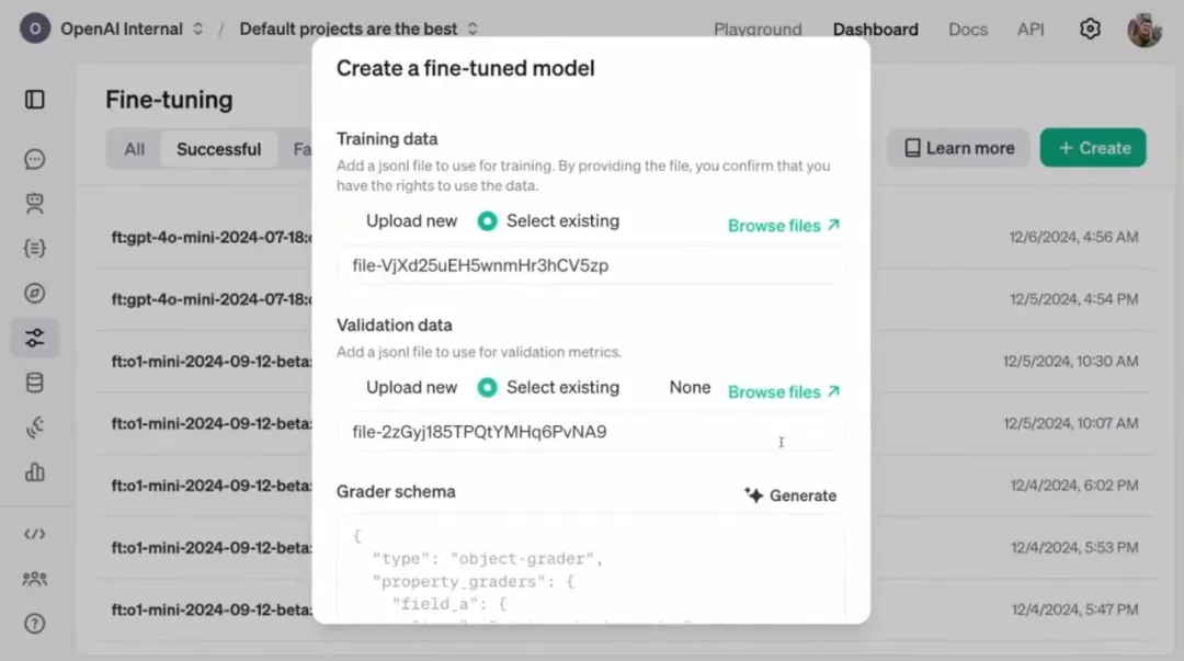 OpenAI 12连发第2弹：强化微调，少量样本就能训练自己的专家模型  第7张
