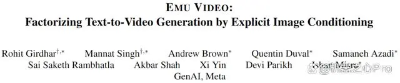Meta生成式AI连放大招：视频生成超越Gen-2，动图表情包随心定制  第6张