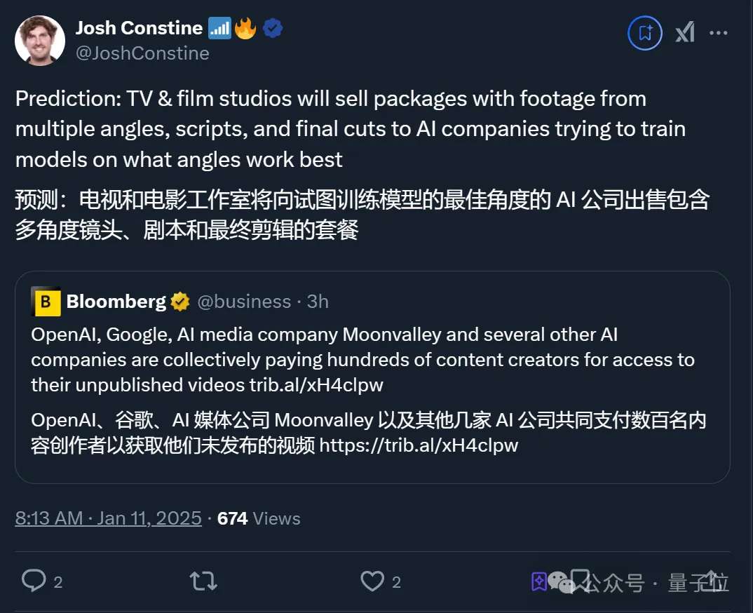 OpenAI谷歌回收“废旧”视频，UP主外快渠道+1，单笔可赚数千美元  第3张