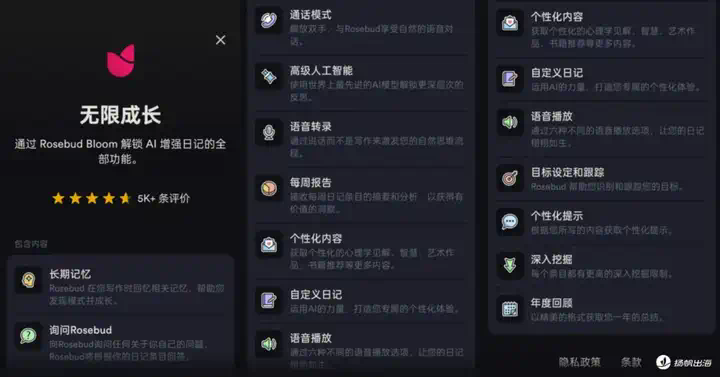 一AI日记应用获600万美金融资，顶级VC领投，小众赛道里跑出来的大生意有何特别？  第8张