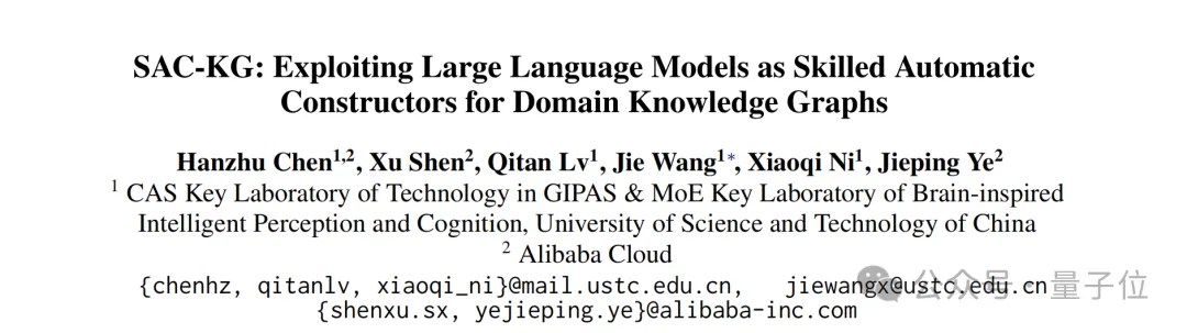 用LLM一键生成百万级领域知识图谱！中科大新框架入选ACL 2024  第1张