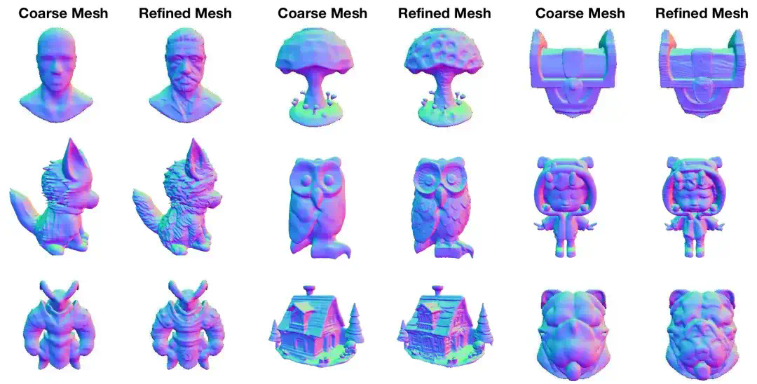 CVPR 2025满分论文：开源三维生成框架Craftsman3D&amp;Dora革新三维资产生成与编辑  第13张