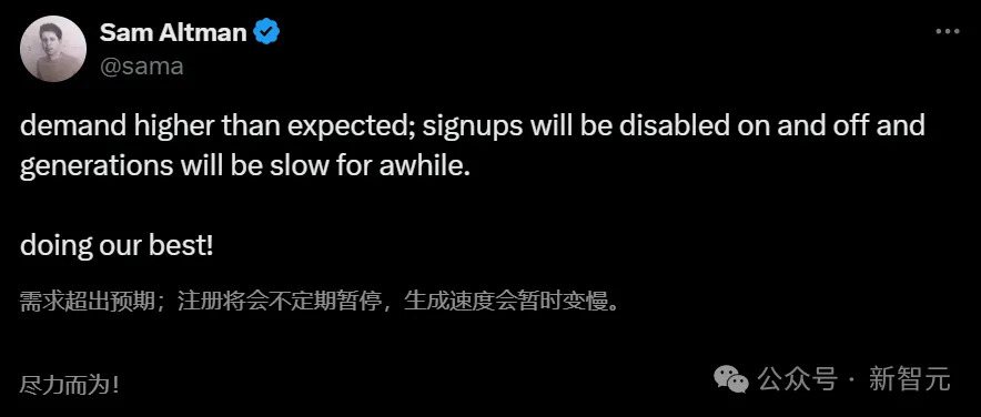 Sora火爆上线系统秒瘫，奥特曼直播第三更网友震翻！20秒1080p拍大片再近AGI  第2张