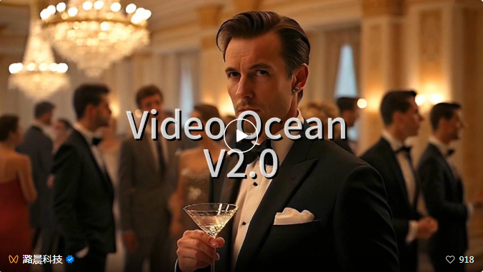 一键生成电影级特效！Video Ocean V2.0火爆全网，质量逆天还免费  第1张