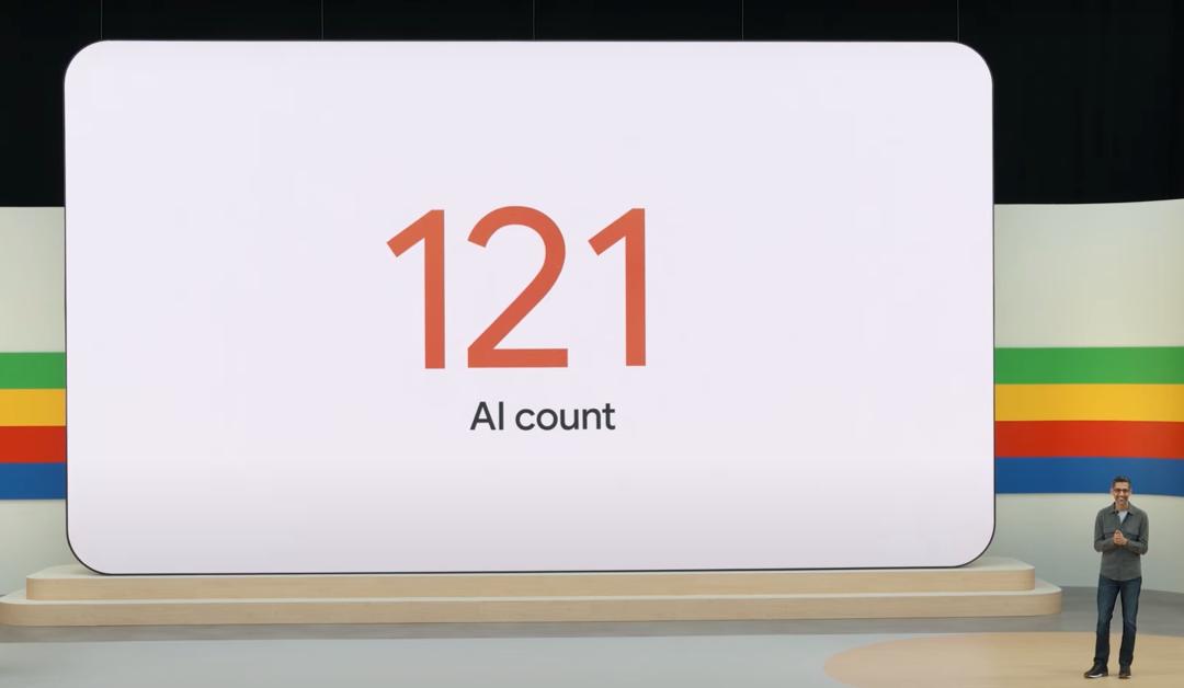 两小时“吼出”121次AI，谷歌背后埋伏着Open AI的幽灵  第1张