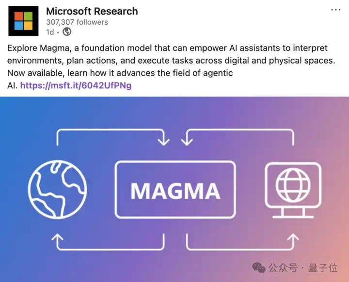 微软开源多模态AI基础模型Magma！无需额外微调轻松拿捏网页、机器人  第1张