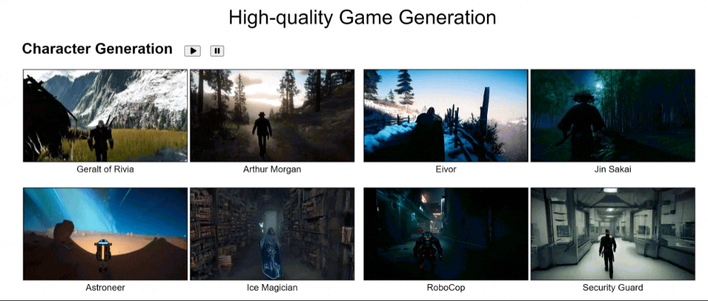 AI一键生成“类黑神话”！腾讯推出游戏视频模型GameGen-O，业内人士：游戏工作室的ChatGPT时刻  第2张