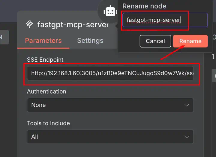 n8n接入Fastgpt MCP，丝滑构建超强RAG工作流【一键发布到公网】太绝了！  第19张