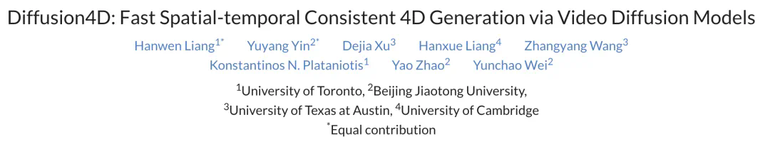 靠Scaling Laws炼出4D版视频生成模型，多伦多大学北交大等携手开源81K高质量数据集  第2张