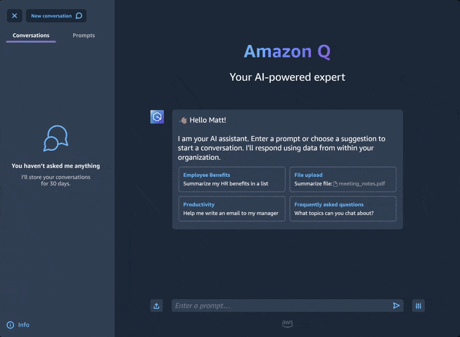 年终王炸！Amazon Q重磅登场，云巨头开创企业级生成式AI新赛道  第5张