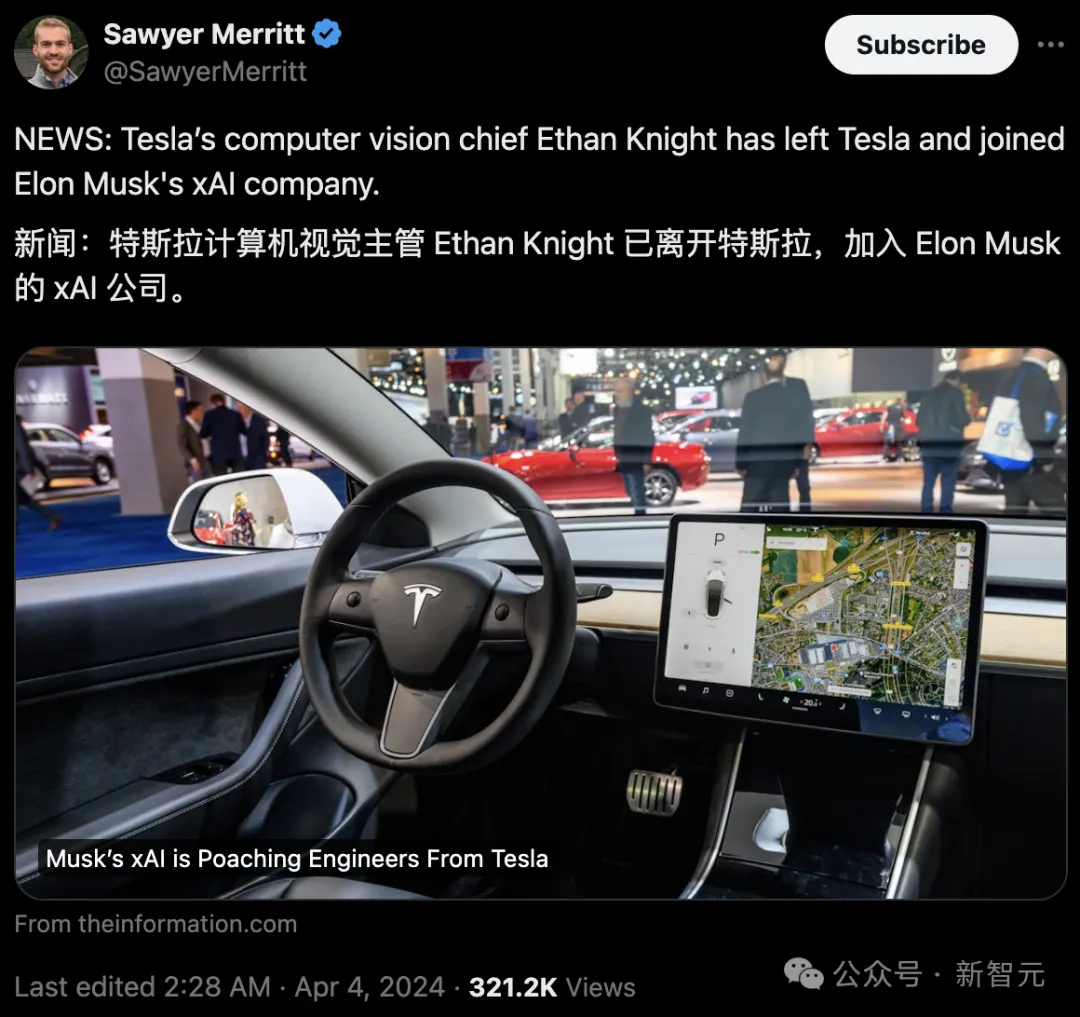 马斯克放弃自动驾驶？特斯拉CV负责人被曝离职，马斯克急澄清  第2张