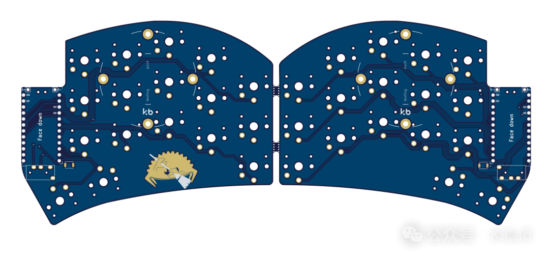 Made with KiCad（八十九）：一个很火的基于 promicro & nice!nano 的无线键盘项目  第3张