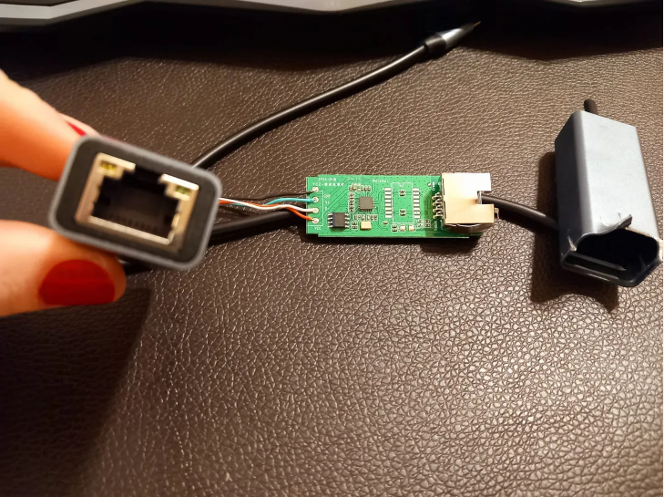 拆解调查一个“邪恶”的RJ45转换器？  第3张