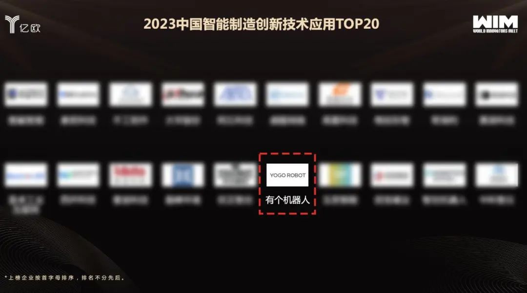 服务机器人企业YOGO ROBOT荣登《2023中国智能制造创新技术应用TOP20》  第1张