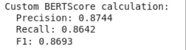 BERTScore：用于LLM评估的上下文指标