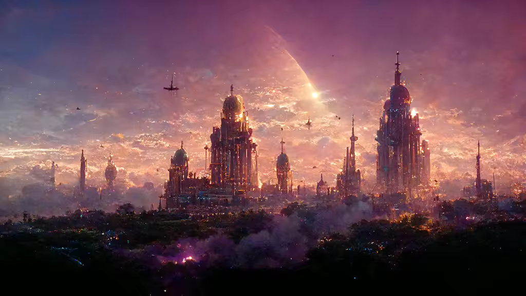 25个值得一试的充满魔幻的Midjourney提示语  第1张