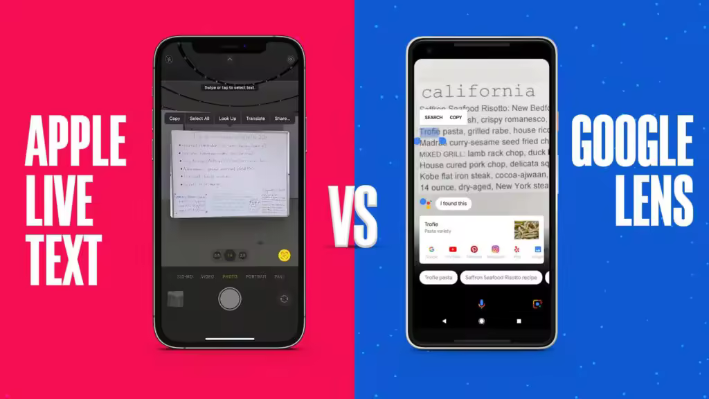 Apple Live Text vs Google Lens：谁才是最佳图像识别？  第1张