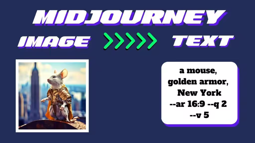 Midjourney用新的图像到文本生成器翻转公式  第1张