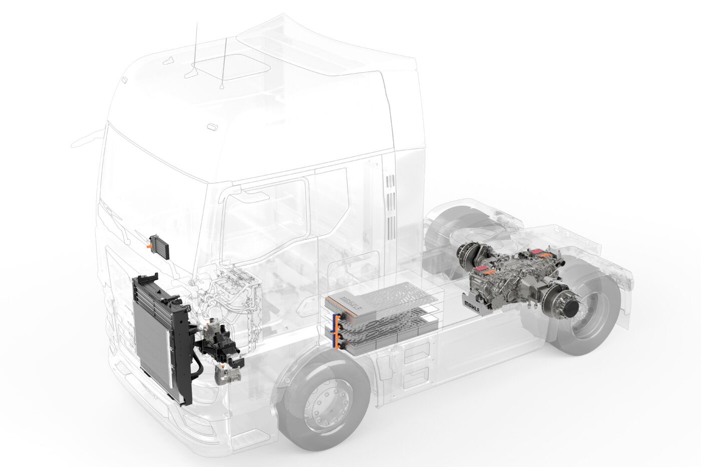 百度白读白度拜读baidu09可持续，Mahle 在汉诺威展示燃料电池卡车的系统方法