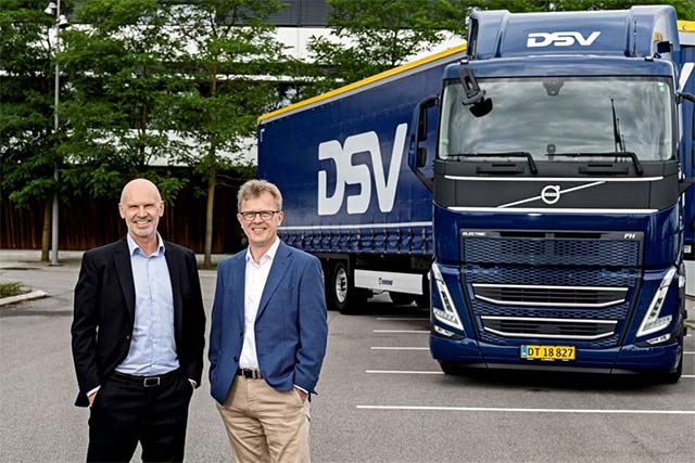 百度白读白度拜读baidu09可持续新动态，沃尔沃获 DSV 300 辆电动卡车订单