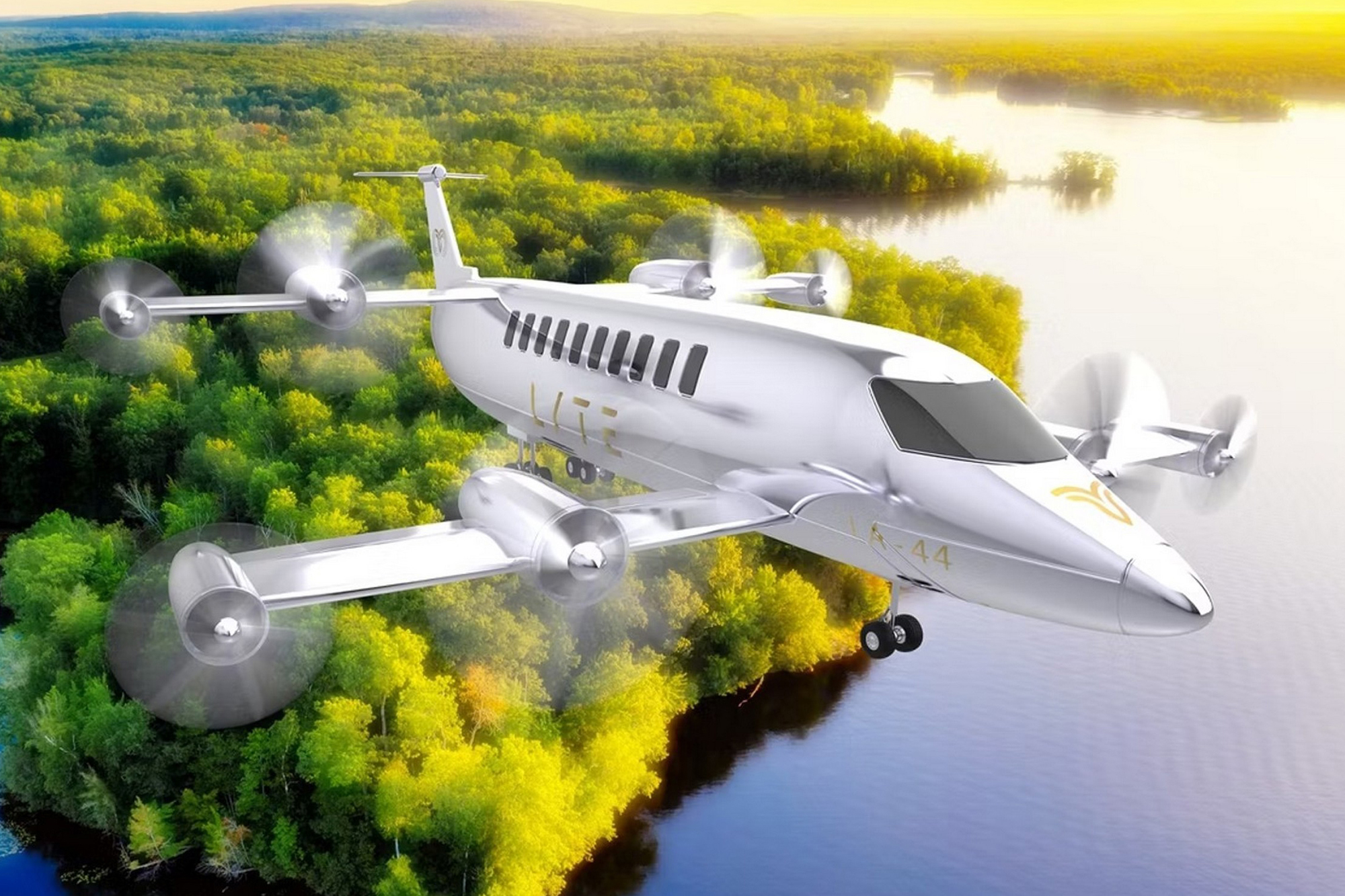 百度白读白度拜读baidu09LYTE Aviation 将合作开发其 40 座 VTOL 飞机的混合氢动力
