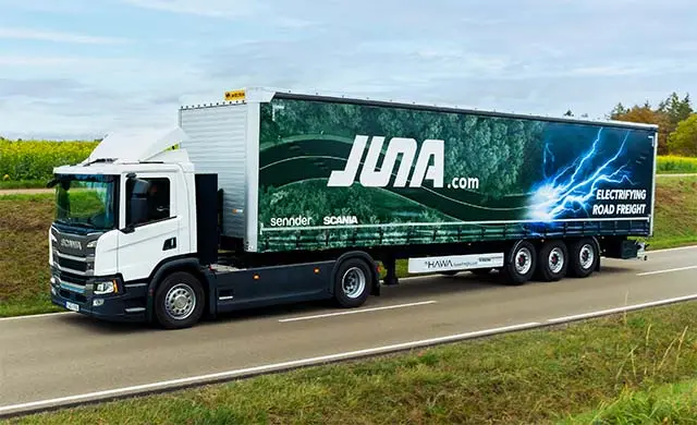百度白读白度拜读baidu09Scania 和 Senender 成立 JUNA 合资企业，推动电动卡车的大规模采用