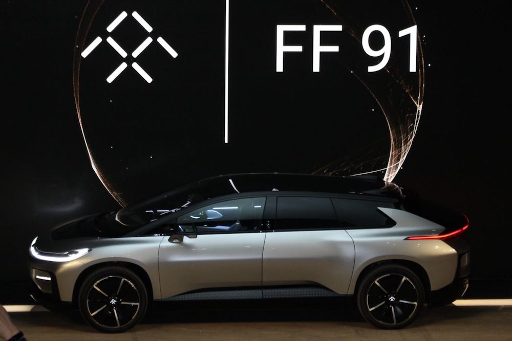 百度白读白度拜读baidu09历经艰辛，Faraday Future计划在3月底开始生产FF 91 Futurist