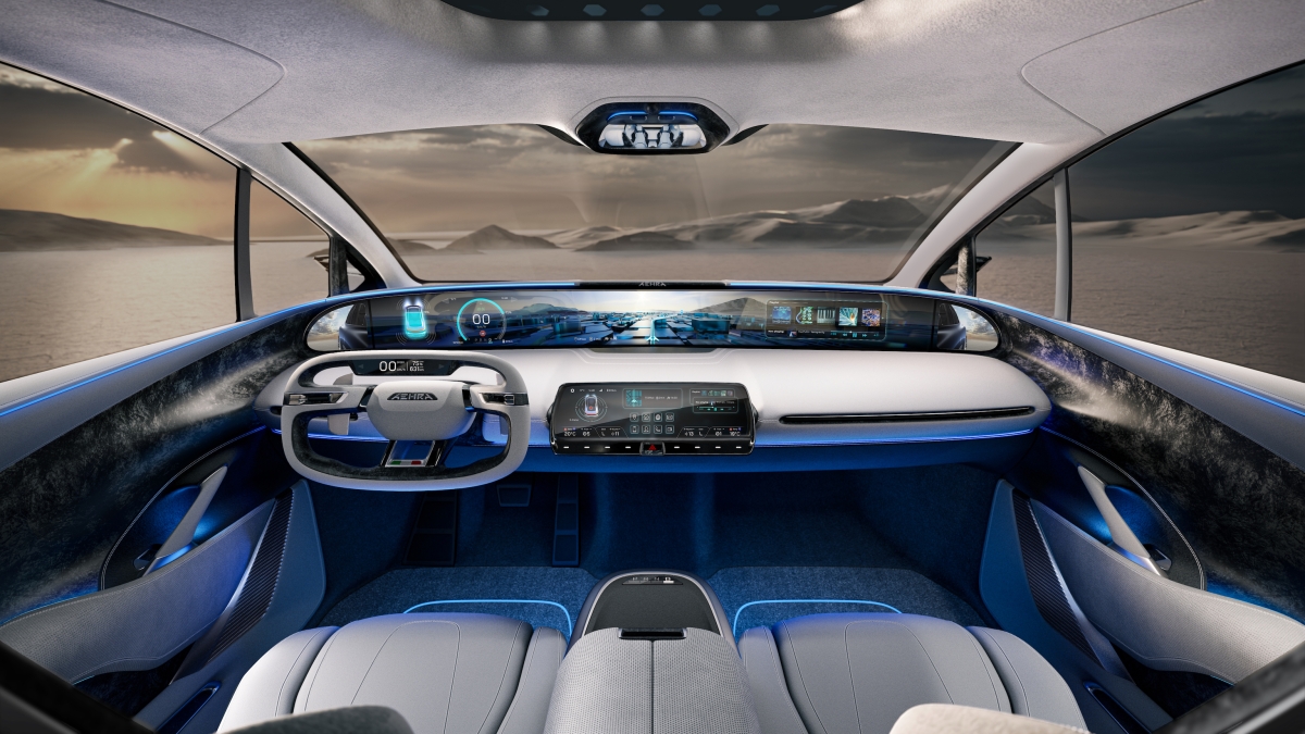 百度白读白度拜读baidu09动察：艾赫拉AEHRA全新电动SUV，打造行业高端交互体验