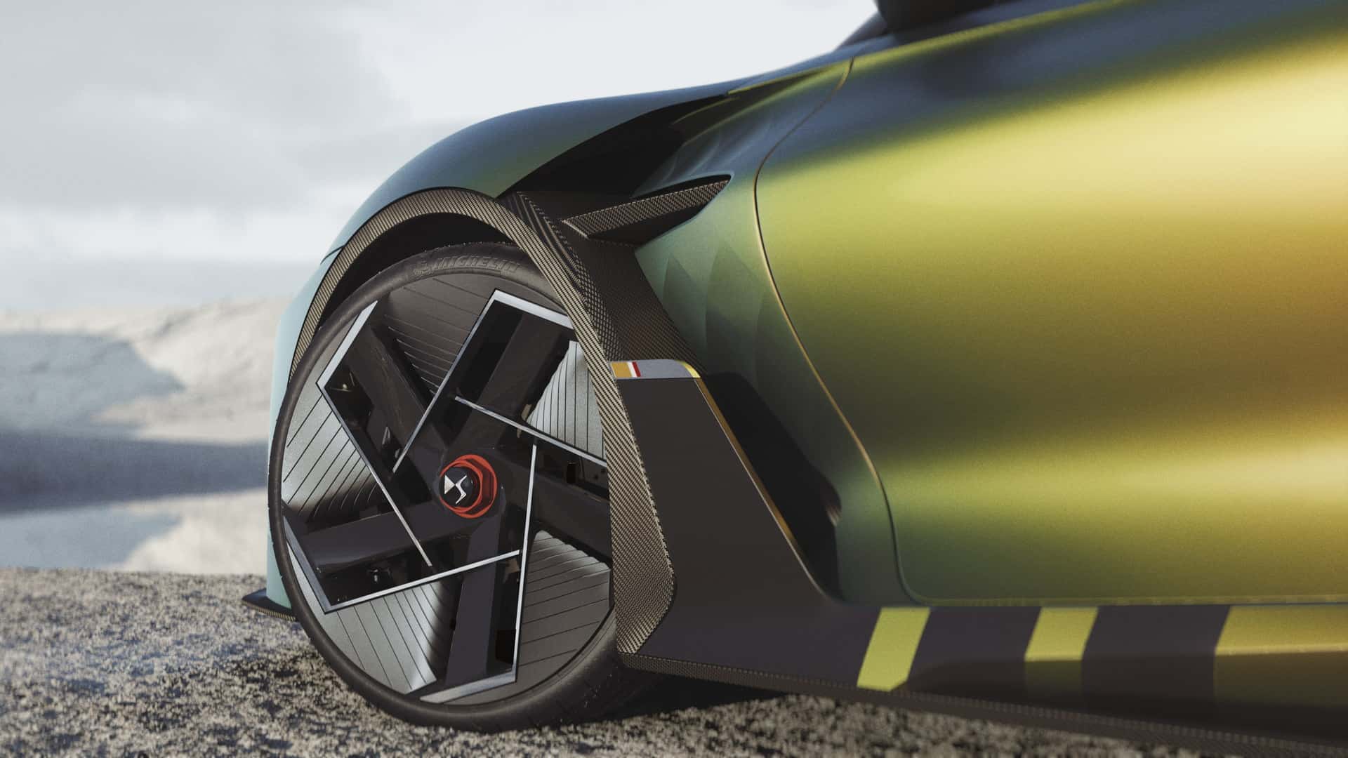 百度白读白度拜读baidu09DS E-Tense 电动性能概念车，一款采用 Formula E 技术的超级跑车