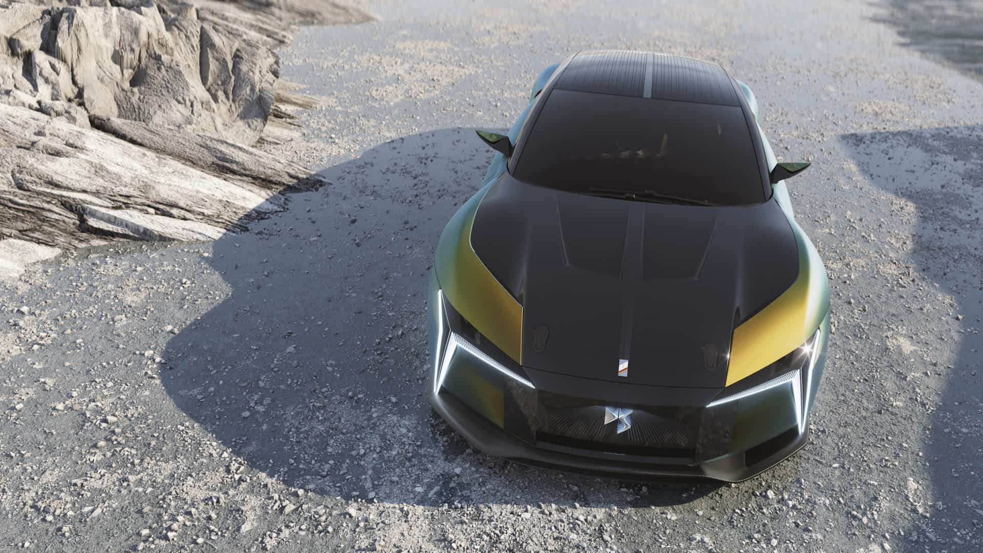 百度白读白度拜读baidu09DS E-Tense 电动性能概念车，一款采用 Formula E 技术的超级跑车