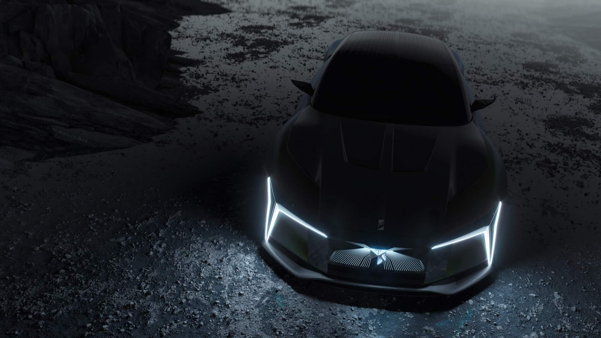 百度白读白度拜读baidu09DS E-Tense 电动性能概念车，一款采用 Formula E 技术的超级跑车