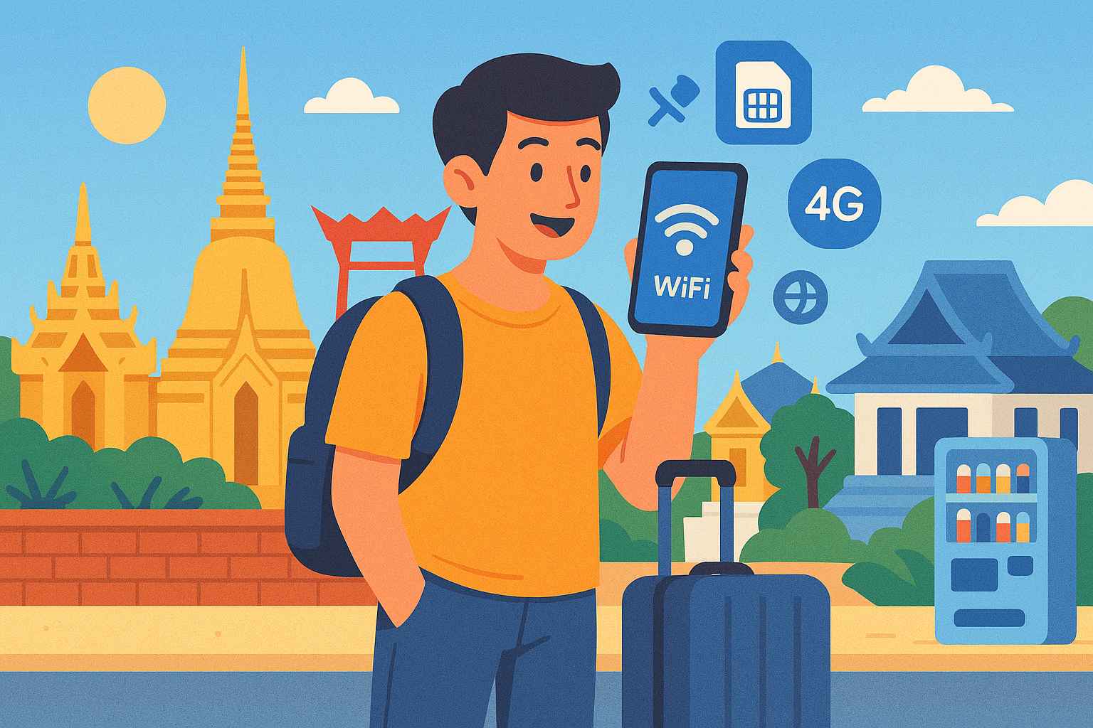 泰国旅游上网全攻略：4种方式对比，选对网速快又省钱！  第1张