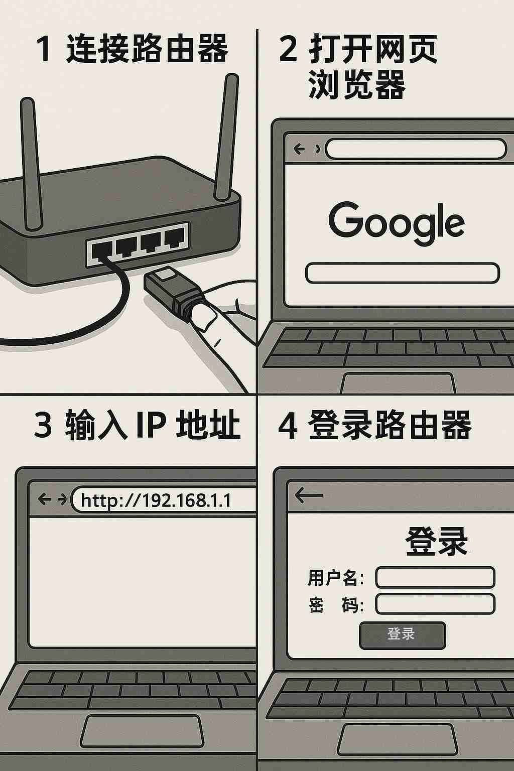 输入192.168.1.1无法登录，浏览器打不开，这点你肯定忽略了！  第4张