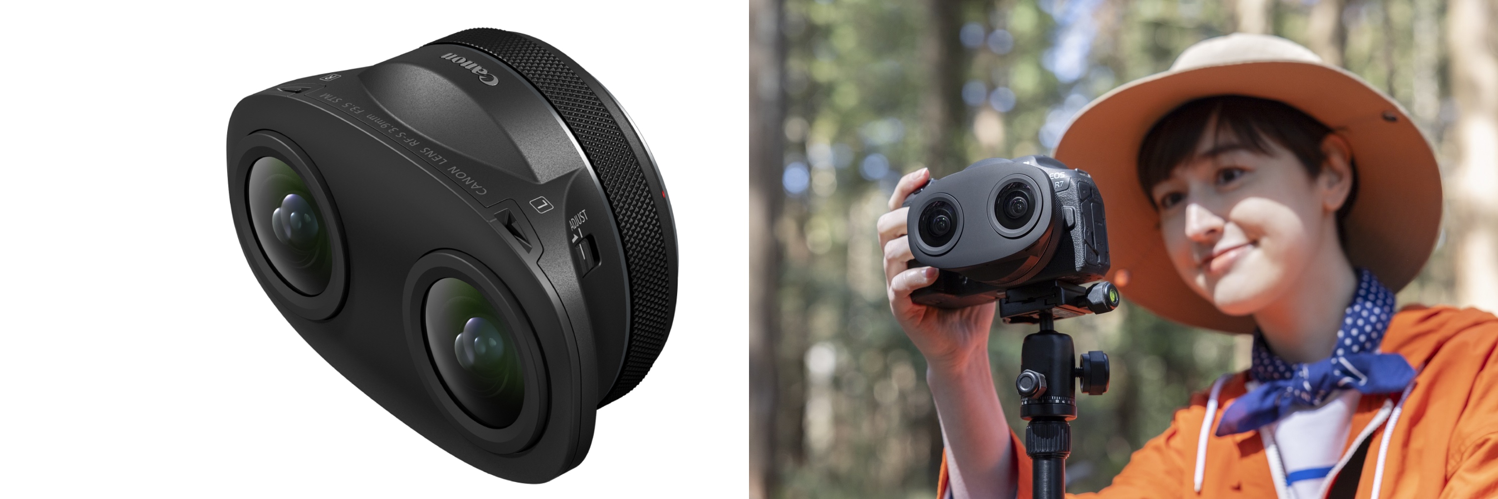 佳能发布APS-C画幅VR镜头RF-S3.9mm F3.5 STM DUAL FISHEYE  第1张