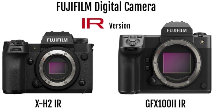 富士正式推出红外版相机X-H2 IR和 GFX100II IR  第1张