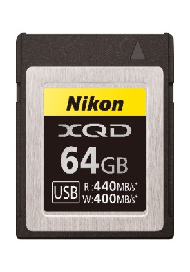 尼康推出MC-XQ64G 64GB XQD存储卡  第1张