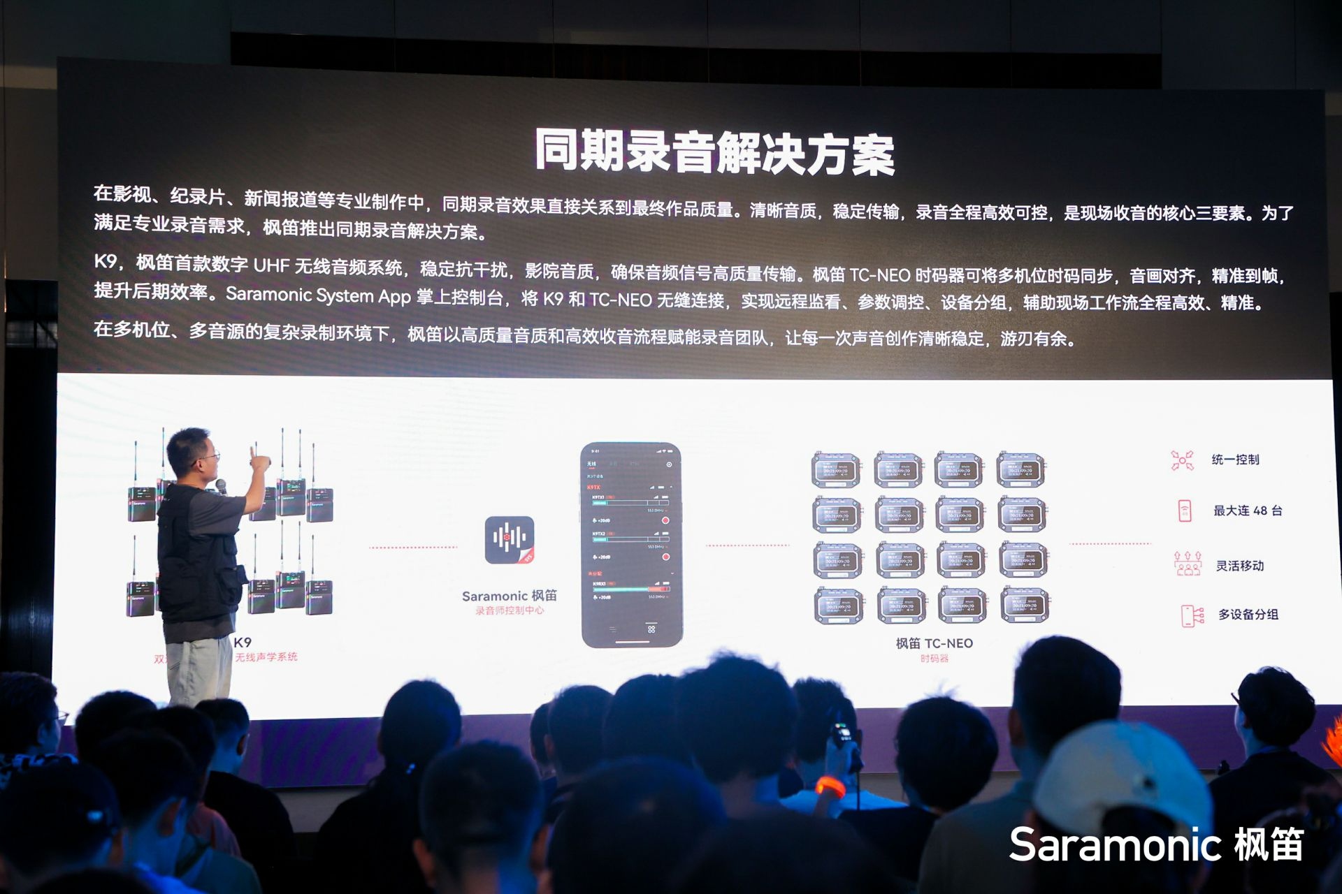 Saramonic枫笛品牌全球升级 重磅发布同期录音生态  第4张